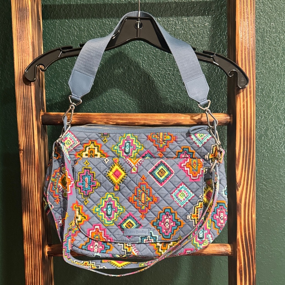 Vera Bradley Multicolor Quilted Shoulder Bag